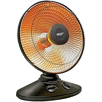 Amazon Com Comfort Zone Cz998 Electric Oscillating Radiant Dish