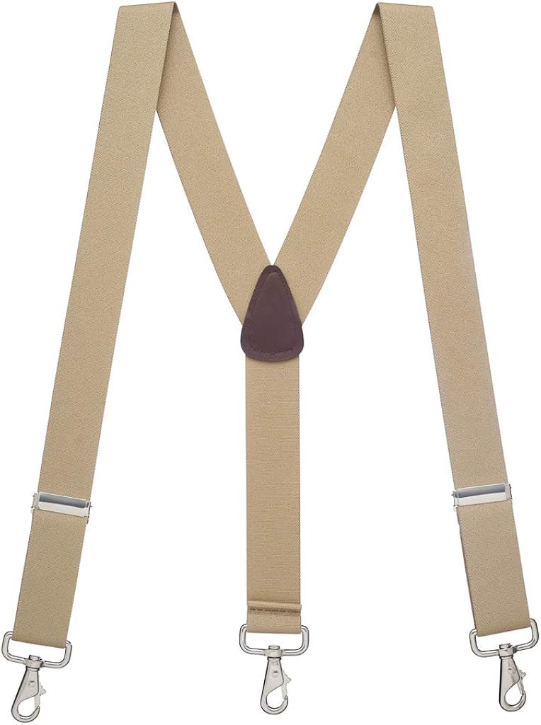 SuspenderStore Men's 1.5 Inch Trigger Snap Suspenders at Amazon Men’s
