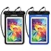 Universal Waterproof Case, MoKo [2-Pack] Dry Bag Pouch for iPad Mini Retina, Mini 2/4, Tab 2/3/4/5, Tab S2 8.0, Tab E 8.0, Tab A 8.0, G Pad 8.0, Nexus 7(FHD) & Other Tablets up to 8.3