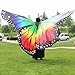 VESNIBA Egypt Belly Wings Dancing Costume Butterfly Wings Dance Accessories No Sticks (Multicolor)