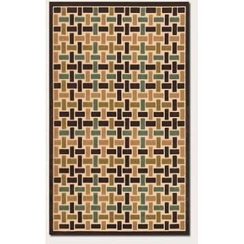 Couristan 5748 0148 Urbane City Blocks Polypropylen Bereich