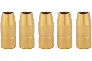 Gas Nozzles, 169715 MIG Welding Tips Fit for Miller M-10 M-15 M-100 M-150 Welding Guns Brass Material Gas Nozzles, Miller Wel