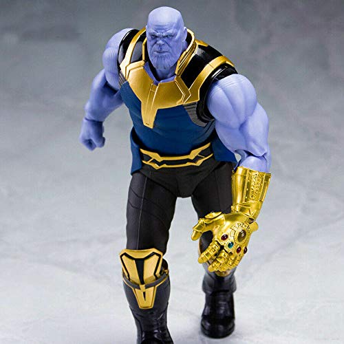 GOODKSSOP Joint Flexible Movable Infinity War Super Hero Thanos Classic Character Action Figure Model Toy Xmas Gift - Thumbnail 7