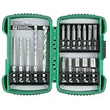 Hitachi 728702 17 Piece Masonry Drilling and Driving Set