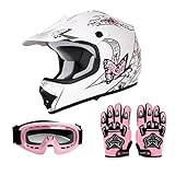 SLMOTO Dot Youth Kids Helmet Motocross Offroad
