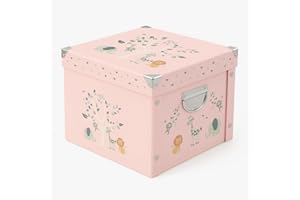 GroWings Baby Keepsake Box - Large Memory Storage for Newborns, Suitable for Boys and Girls, Strong, Durable, and Collapsible Gifts