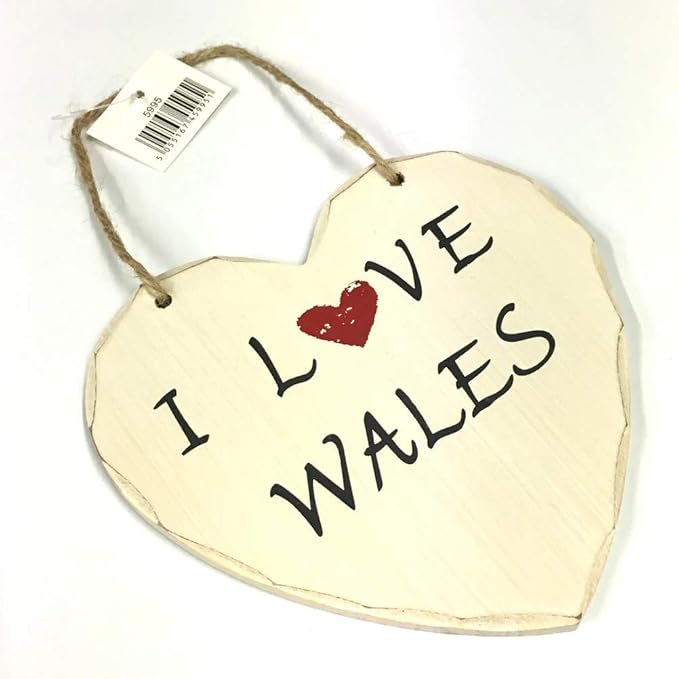 welshsuperstore welsh gifts I Love Wales HeartSign [AliG] Amazon.co