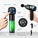 CCVOO Muscle Massage Gun Deep Tissue - Handheld Percussion Massager Gun Device - 6 Speed Intensity Super Quie Deep Tissue Massagers for Back Leg Body Muscle Massage