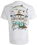 Guy Harvey Boca Grande Lighthouse T-Shirt