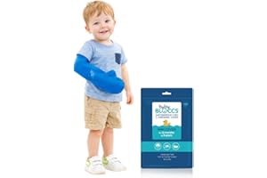 BLOCCS 100% Waterproof Arm Cast Cover – Baby Bloccs (12–36 Months) – Reusable Shower, Bath & Swim Protector – XS