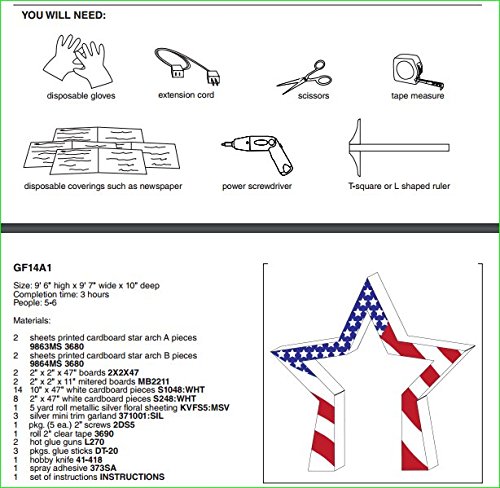 Patriotic Grand Star Arch Kit - Thumbnail 3