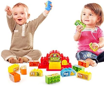 Juegos Bloques ABC Para Niños . Rompecabezas Alfabeto 13 Cubo Juguetes Educacionales . Juguete Bebe 2 Años - Niños Mayores De 3 Años: Amazon.es: Bebé