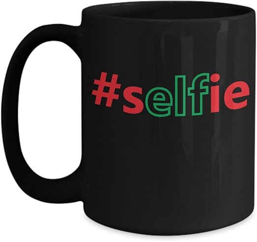 Amazon Com Elfie Selfie Elf Costume On The Shelf Funny Quotes Gift Coffee Cup Kitchen Dining