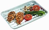 Set of 5 Aluminum Foil Grilling Trays