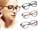 Agstum Ladies Womens Cat eye TR90 Glasses Frames Optical Eyeglasses 59mm