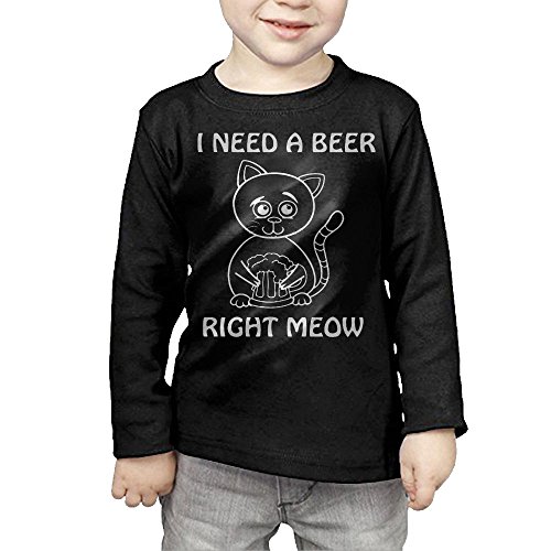ZheuO Boys & Girls Infant I Need A Beer Right Meow Cozy 100% Cotton Tee
Unisex Black 4 Toddler ZheuO Boys & Girls Infant I Need A Beer Right Meow Cozy 100% Cotton Tee
Unisex Black 4 Toddler