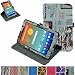 AT&T Trek HD Rotating Case,Mama Mouth 360 Degree Rotary Stand With Cute Lovely Pattern Cover For 8" AT&T Trek HD 8 inch 4G LTE Android Tablet (Not fit AT&T Trek 2 HD 8 2016),Newspaper