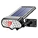 Litom Solar Lights Outdoor 17 LEDs, Safety & Security Solar Powered Motion Sensor Light with Muti-angle Adjustable, Wireless Waterproof Solar Spotlight for Front Door, Garage, Garden, Balony, Home