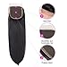 7A Brazlian Straight Human Hair Lace Closure 18 inch Free Part Straight Closure Lli Queen Hair 4x4 Size Lace Closure Straight Brazilian Hair Closure 1B# Color