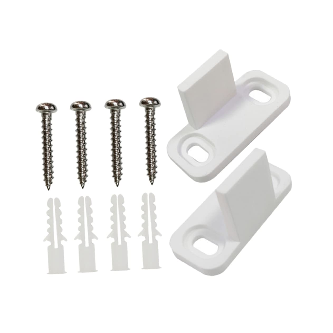 ULTECHNOVO 2 Pcs Barn Floor Rails Door Barn Door Roller Guide Carbon Metal Barn Floor Guide Orbit Barn Door Bottom Floor Guide Door Floor Guides Barn Door Guide Sliding Doors Track