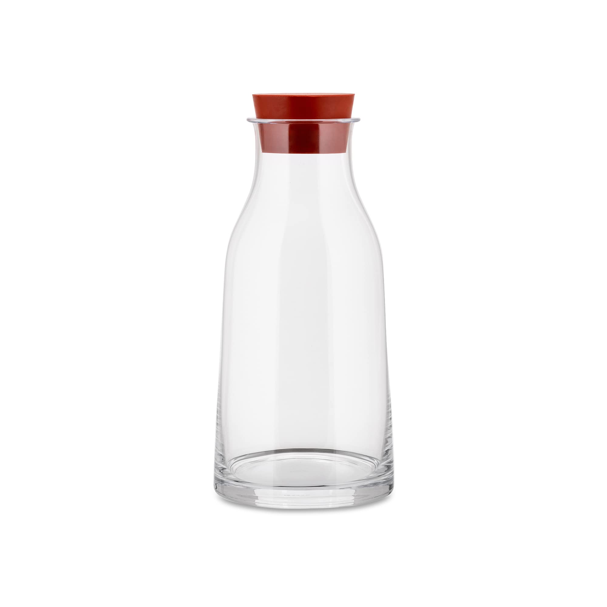 Alessi Tonale Crystalline Glass Carafe with Silicone Stopper