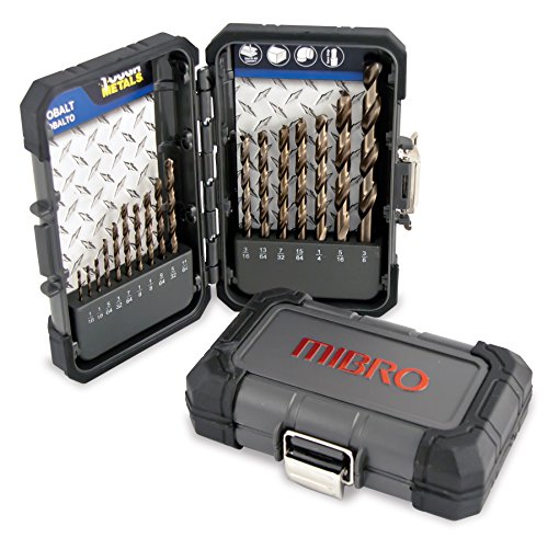 MIBRO 492470 Cobalt Metal Master Bohrer Set, 1/6" bis 3/8", 17-teilig