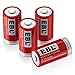 EBL RCR123A Rechargeable Batteries Arlo Batteries Li-ion 3.7V Battery (4-Pack) with Li-ion Universal Battery Charger for Arlo Camera