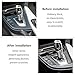 Atreus Carbon Fiber Trim Frame for BMW F30 F35 3 4 Series Interior Decorative Cover Stickers(1set)