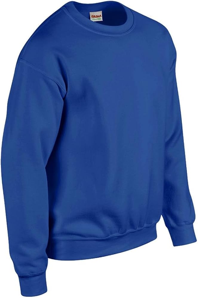Gildan Men's Fleece Crewneck Sweatshirt at  Men’s Clothing store