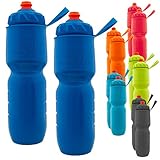 Polar Bottle 2 Pack Insulated Water Bottle 24 Oz BPA Free Sports Squeeze Water Bottles Handheld