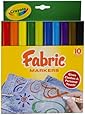 Crayola 10-Pack Fabric Markers