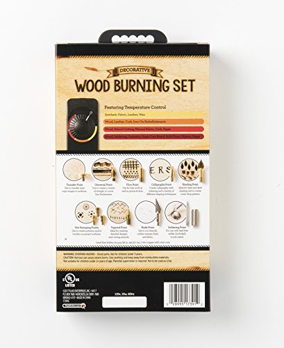 Plaid 15-Piece Wood Burning Set - Image 3