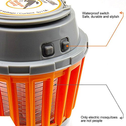 Teepao Heavy Duty Bug Zapper Lantern Backyard Mosquito Killer With