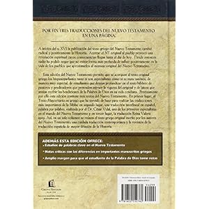 El Nuevo Testamento interlineal griego-espanol / The New Testament Greek-Spanish Interlinear (Spanish and Greek Edition)