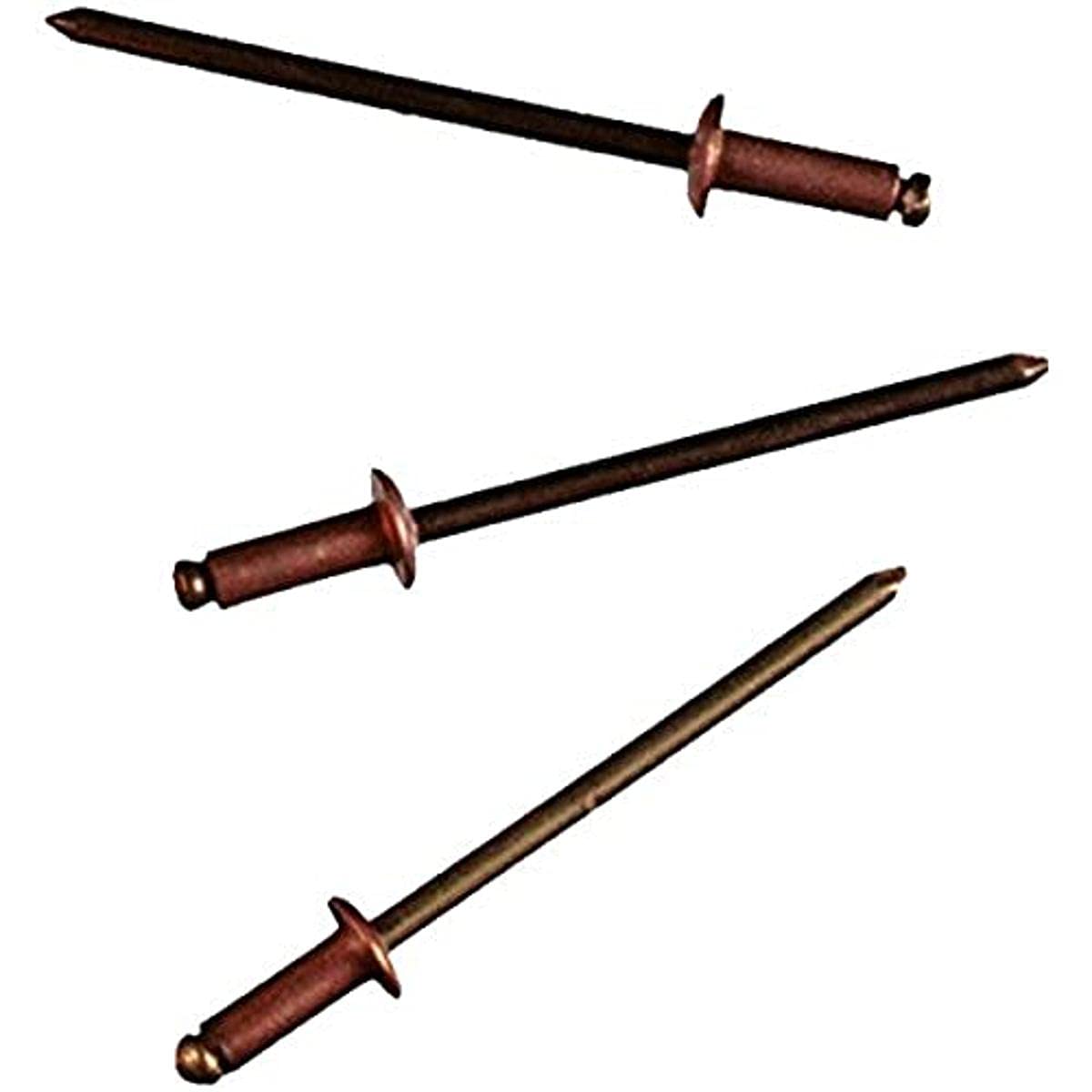 Connex COXT197310 Copper/Bronze Blind Rivets, Brown/Gold, 3.2 x 10 mm, Set of 50 Piece