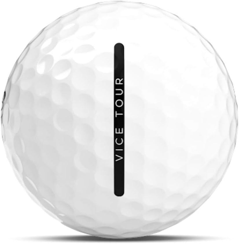 Vice Tour Golf Balls, White (One Dozen) : Sports & Outdoors