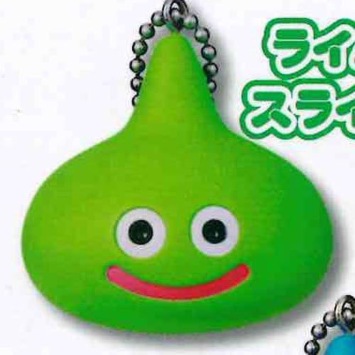 Dragon Quest capsule series soft key chain 2: Lime Slime Square Enix Gachapon