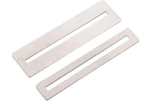 2pcs Guitar Fret Protector Metal Fingerboard Fretboard Guard Protective Grinding Gasket Tool for Electric Guitar Bass Fashion