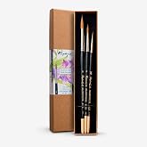 Raphael : Red Kolinsky Sable : Botanical Brush : Series 8408 : Set of 3
