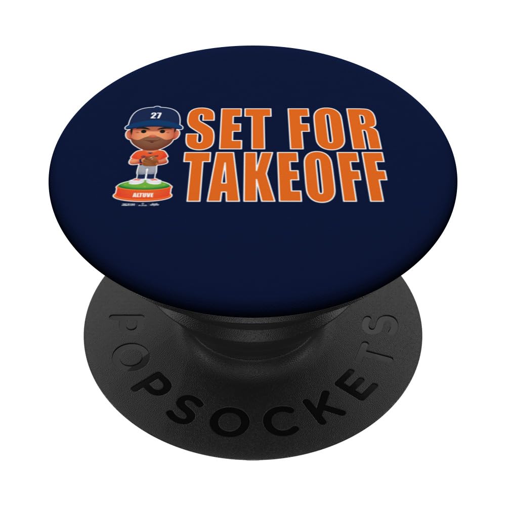 Jose Altuve Houston Baseball Set For Takeoff MLBPA PopSockets Swappable PopGrip