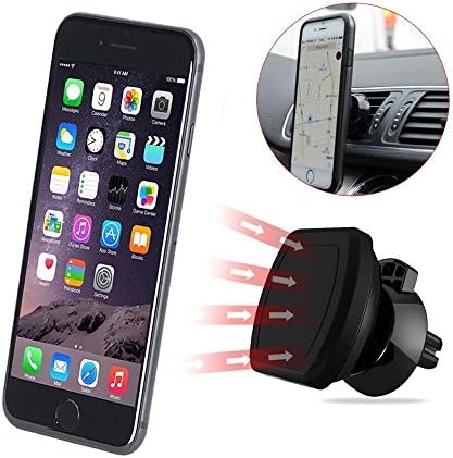 Magnetic Car Mount Holder, CUXUS Universal Air Vent Car Phone Mount for iPhone/Samsung Galaxy/Nexus/Sony/Nokia, GPS, Car Phone Holder Cradle with One-button Release, Cell phone Holder for Car