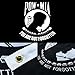WINBEE Embroidered POW MIA Flag 3x5 Ft - Premium Embroidered, Heavy Duty Nylon, Double Sewn Stripes, Brass Grommets, UV Protected and Waterproof. Best American You are Not Forgotten Prisoner War Flag and US Military Black Flags