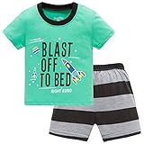 Hugbug Boys Rocket Pajamas Set 2-7T