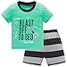 Hugbug Boys Rocket Pajamas Set 2-7T