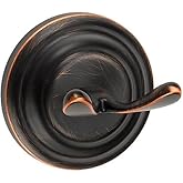 Designers Impressions&reg; 800 Series Oil Rubbed Bronze Double Robe Hook