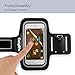 iPhone 6 Armband,Easylife Water Resistant Sport Gym Running Armband With Built-in Screen Protector +Key Holder for iPhone 7/6/6s,Galaxy S3/S4,iPhone 5/5s/5c (4.7-Inch)-Black