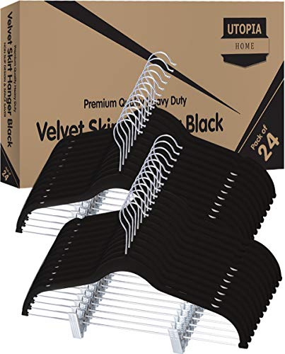 1 Utopia+Home+Velvet+Skirt+Hangers