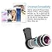 Vorida Cell Phone Camera Lens Kit, 12X Telephoto Lens Clip-on Lenses Phone Lens with Fisheye Lens, Compatible for iPhone X 8 7 6 Plus iPad Samsung etc. Smartphone