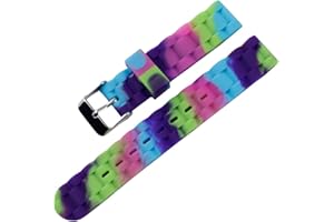 KHZBS Girl Fashion Soft Silicone Watch Strap Waterproof Sports Color Watch Band 16mm Wristband bracelet Pin buckle Watch accessories