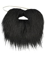 Black Beard - Black Beard Costume - Pirate Beard - Fake Beard Black by Funny Party Hats